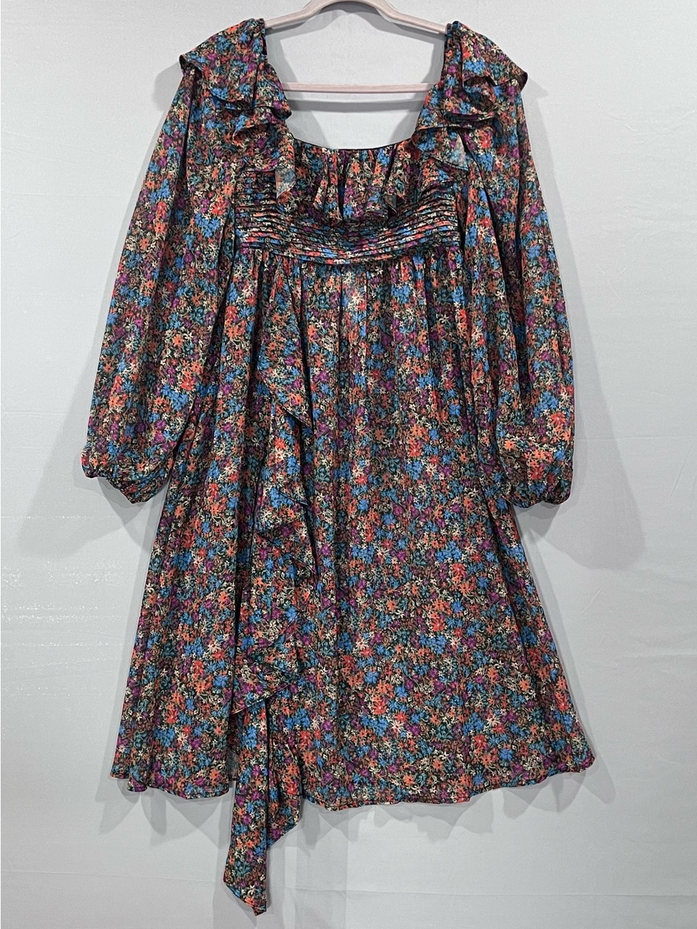 For Love and Lemons Brittany Floral Midi Dress